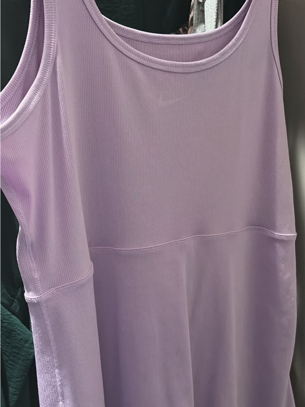 Nike Lavender Scoop Neck Tank Dress